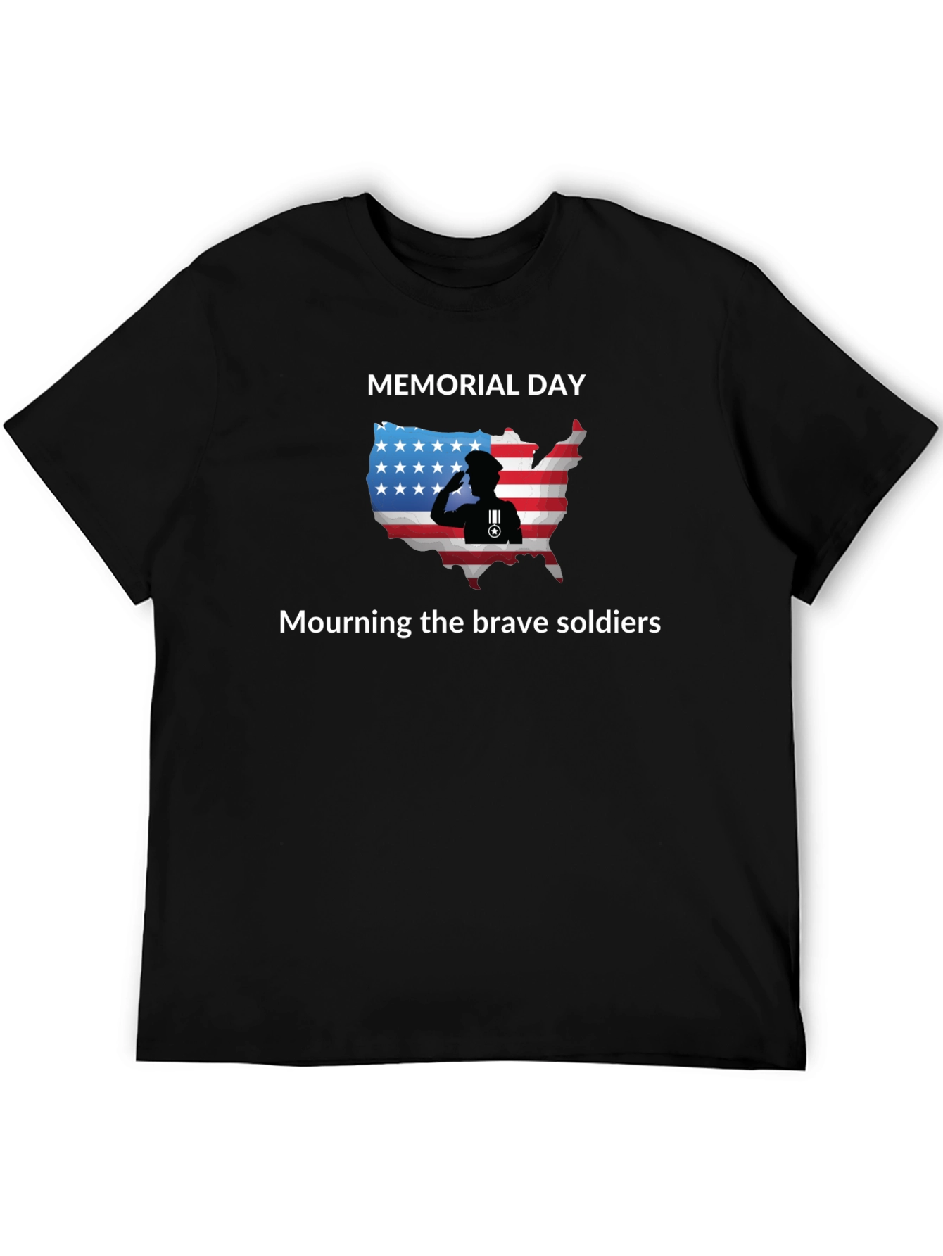 Memorial Day T-Shirt: Mourning Brave Soldiers