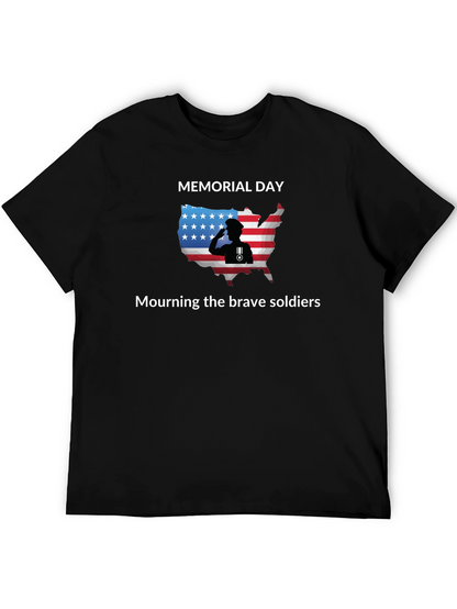 Memorial Day T-Shirt: Mourning Brave Soldiers