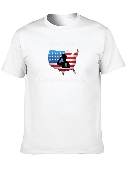 Memorial Day T-Shirt: Mourning Brave Soldiers