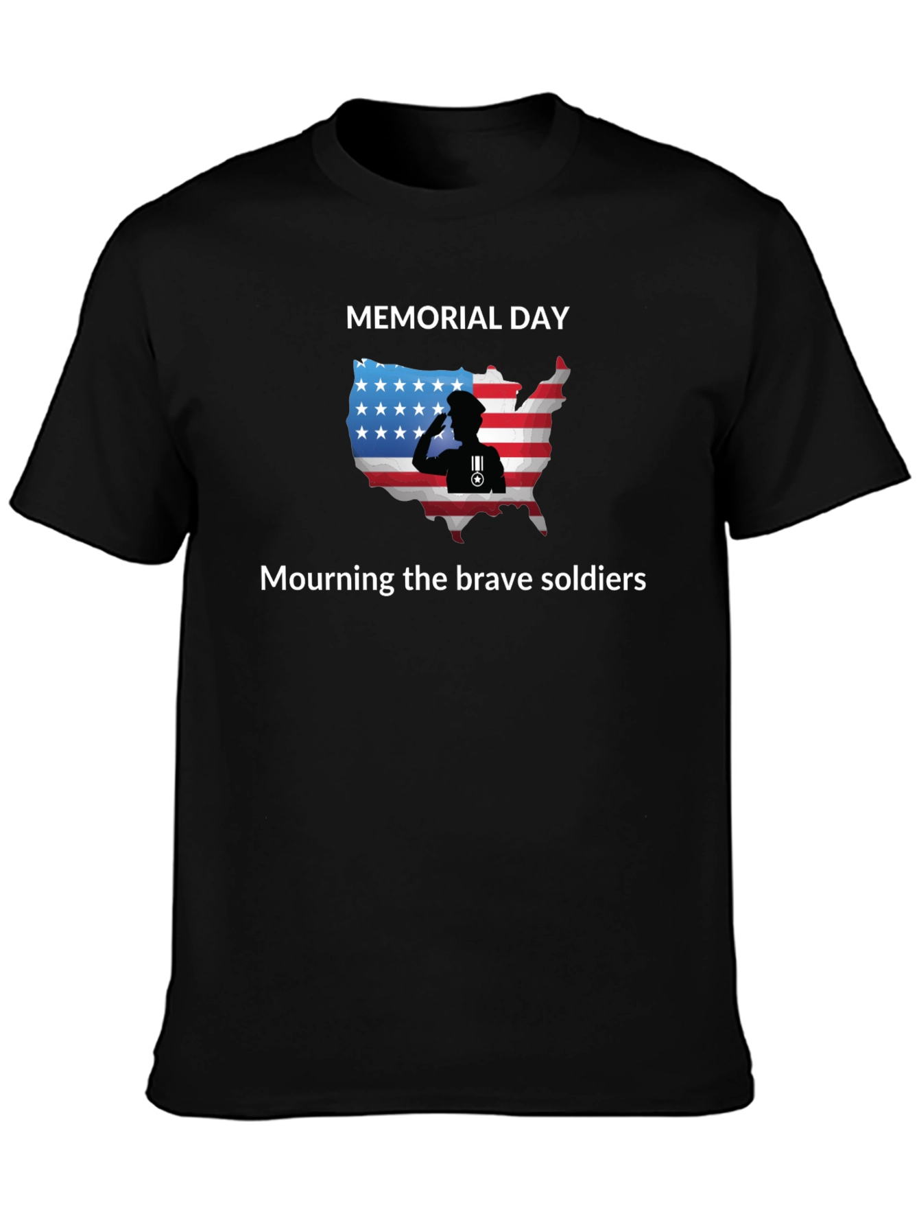 Memorial Day T-Shirt: Mourning Brave Soldiers
