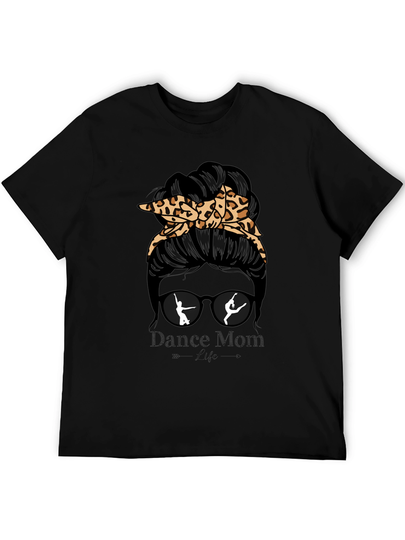 Dance Mom Life Messy Bun T-Shirt