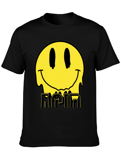Acid Smiley Face Graphic Tee