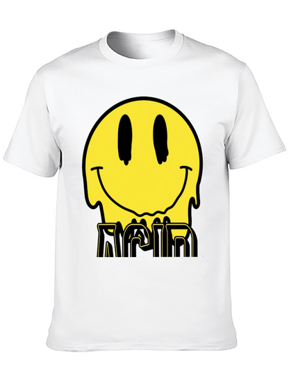 Acid Smiley Face Graphic Tee