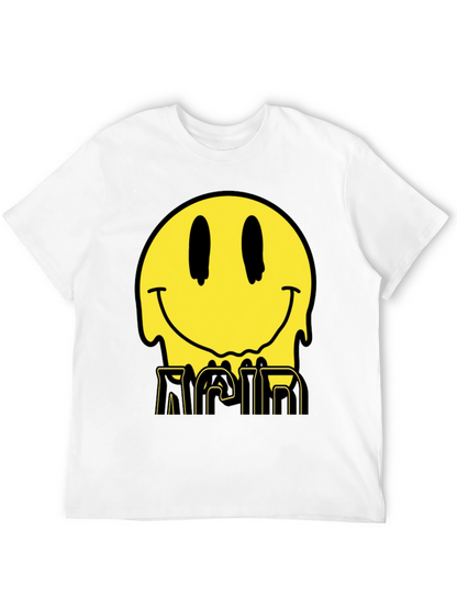 Acid Smiley Face Graphic Tee