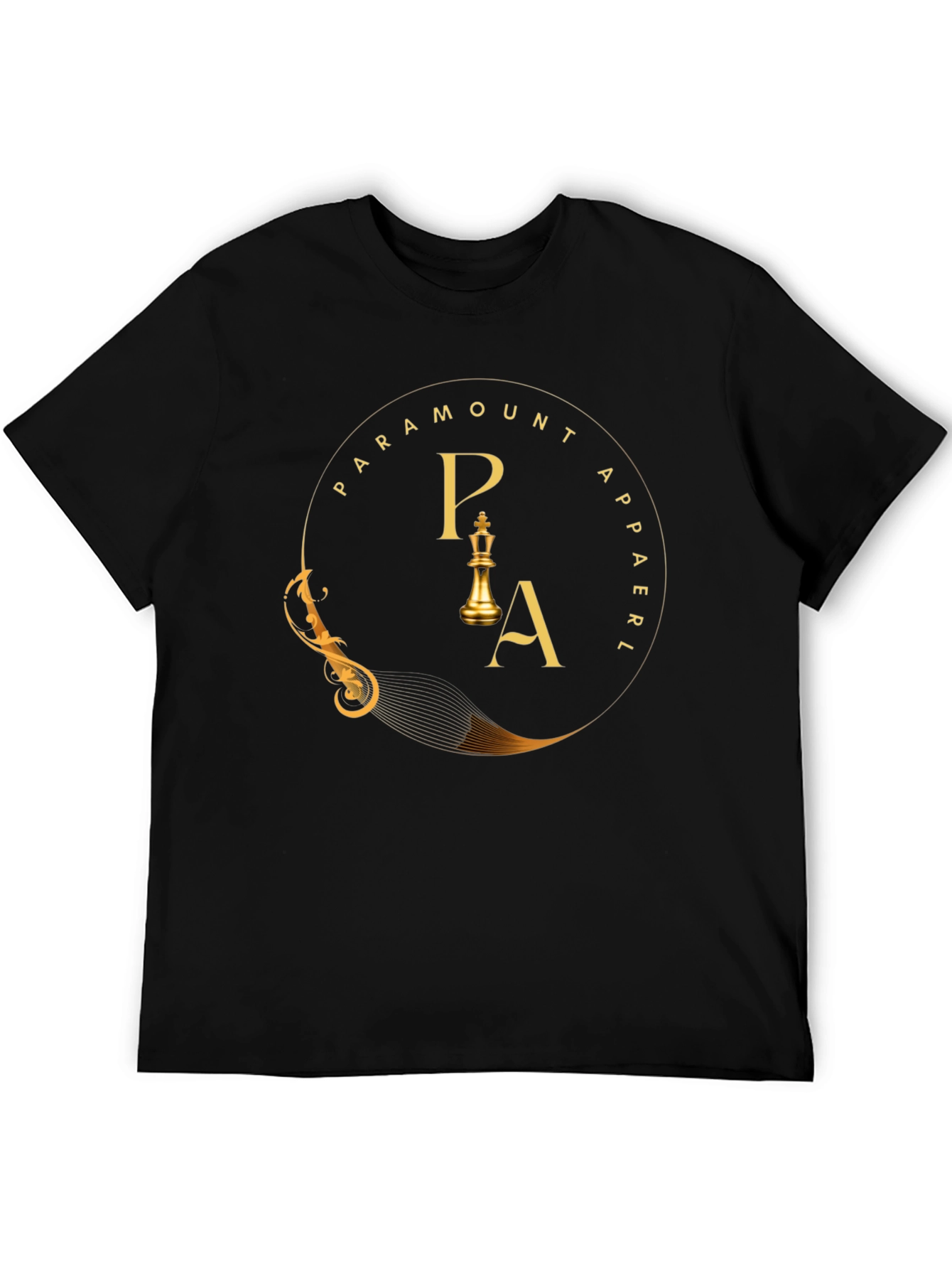 Paramount Apparel Black T-Shirt