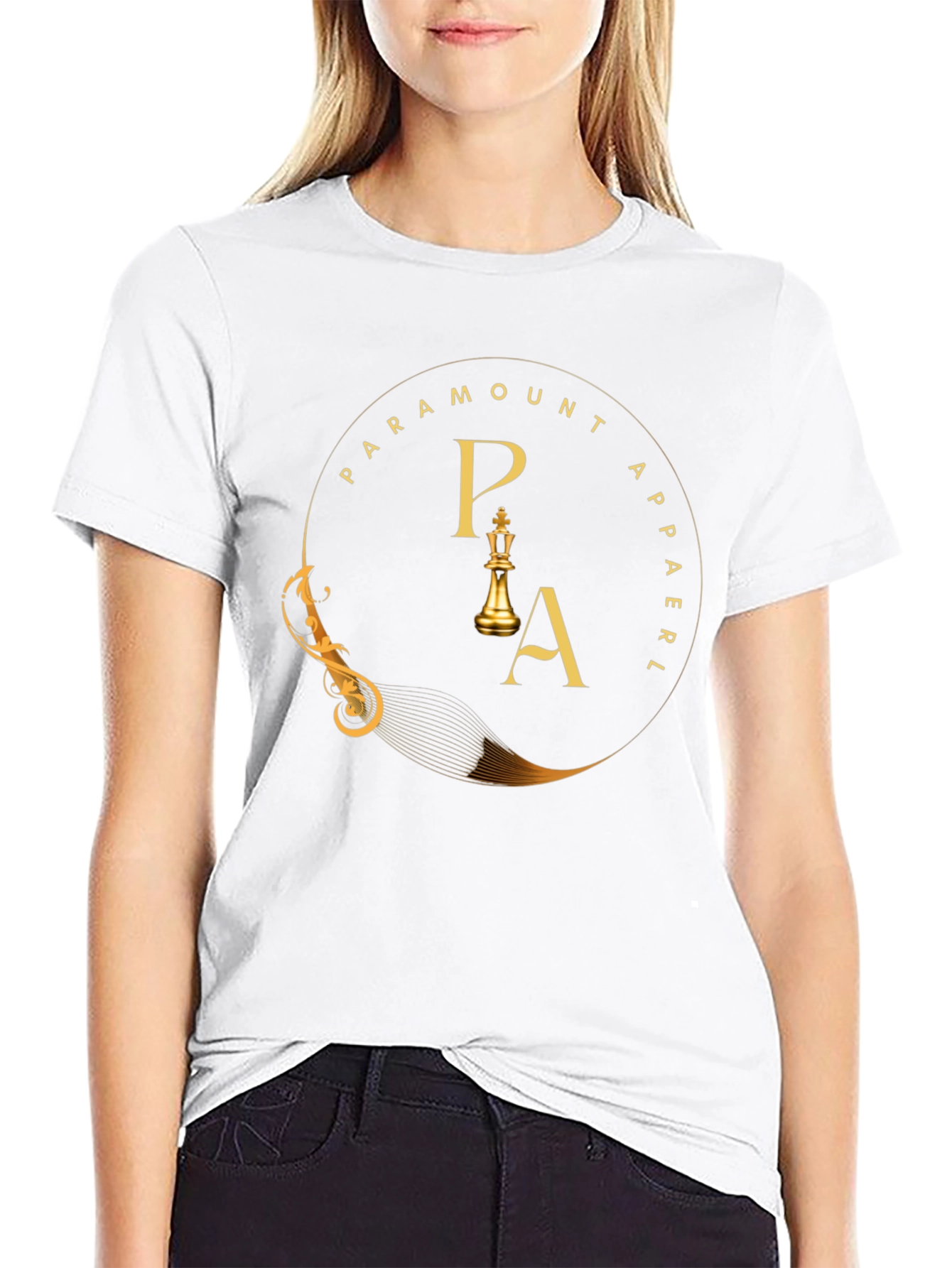Paramount Apparel Black T-Shirt