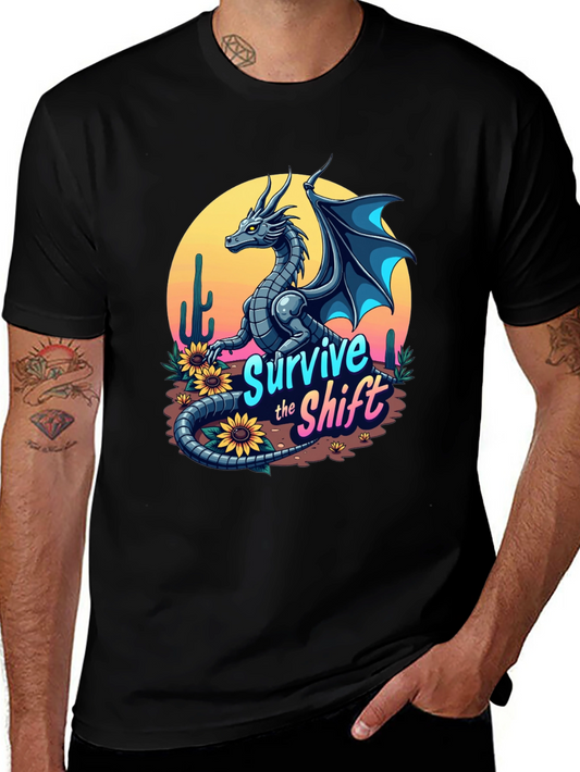 Survive the Shift Dragon Graphic Tee