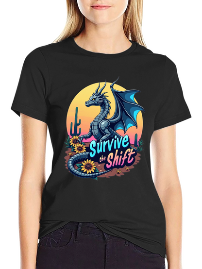 Survive the Shift Dragon Graphic Tee