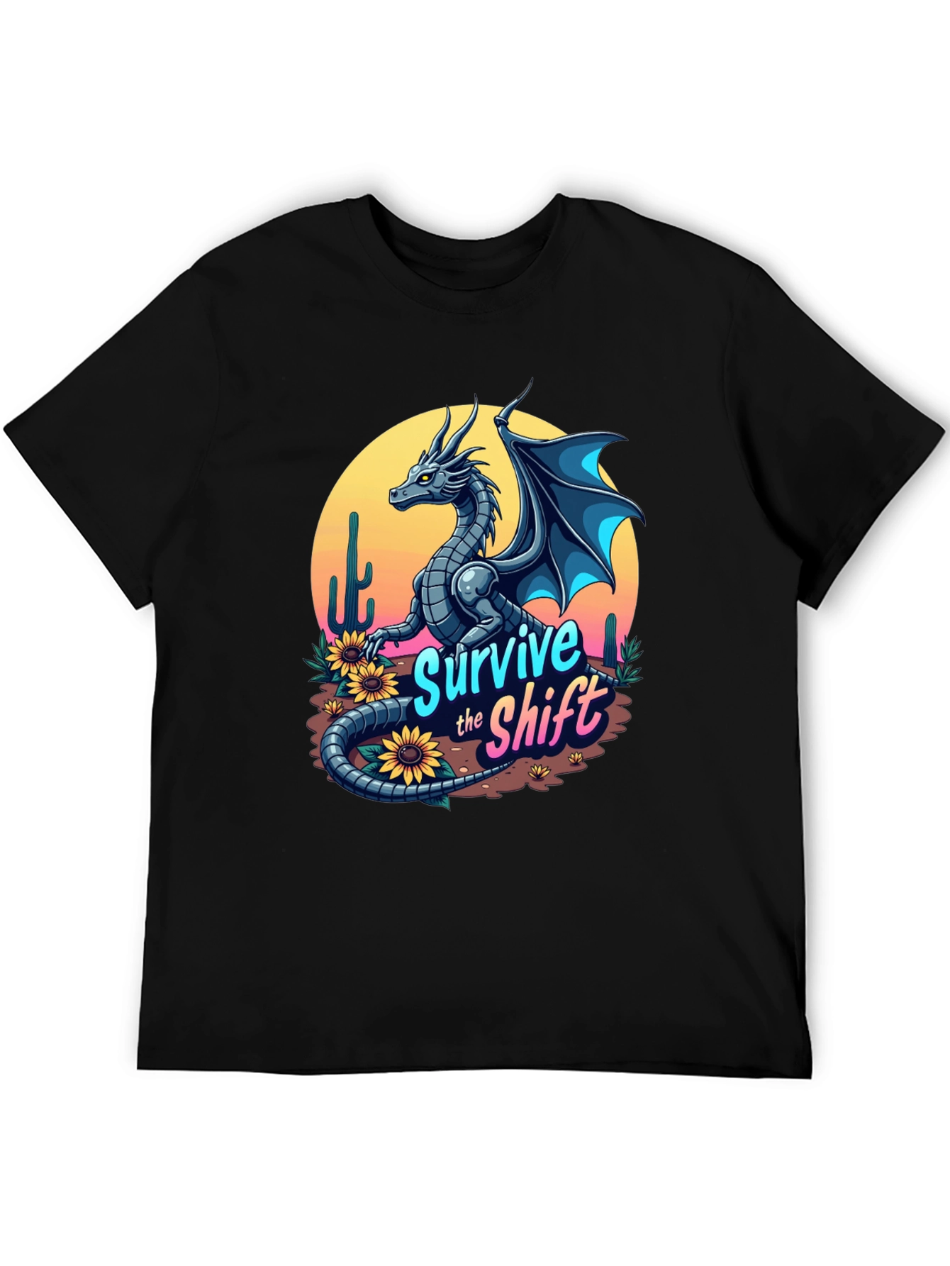 Survive the Shift Dragon Graphic Tee