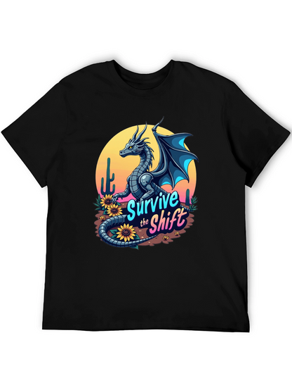 Survive the Shift Dragon Graphic Tee