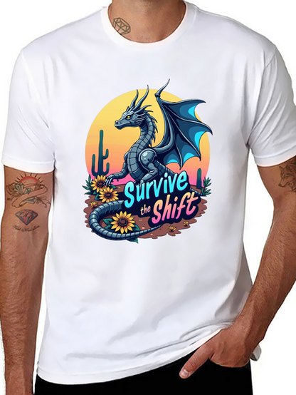 Survive the Shift Dragon Graphic Tee
