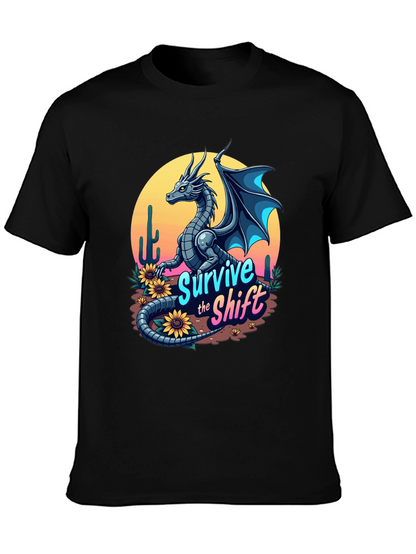 Survive the Shift Dragon Graphic Tee