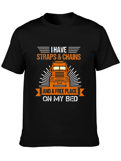 I Have Straps & Chains Graphic T-Shirt