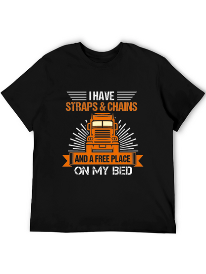 I Have Straps & Chains Graphic T-Shirt