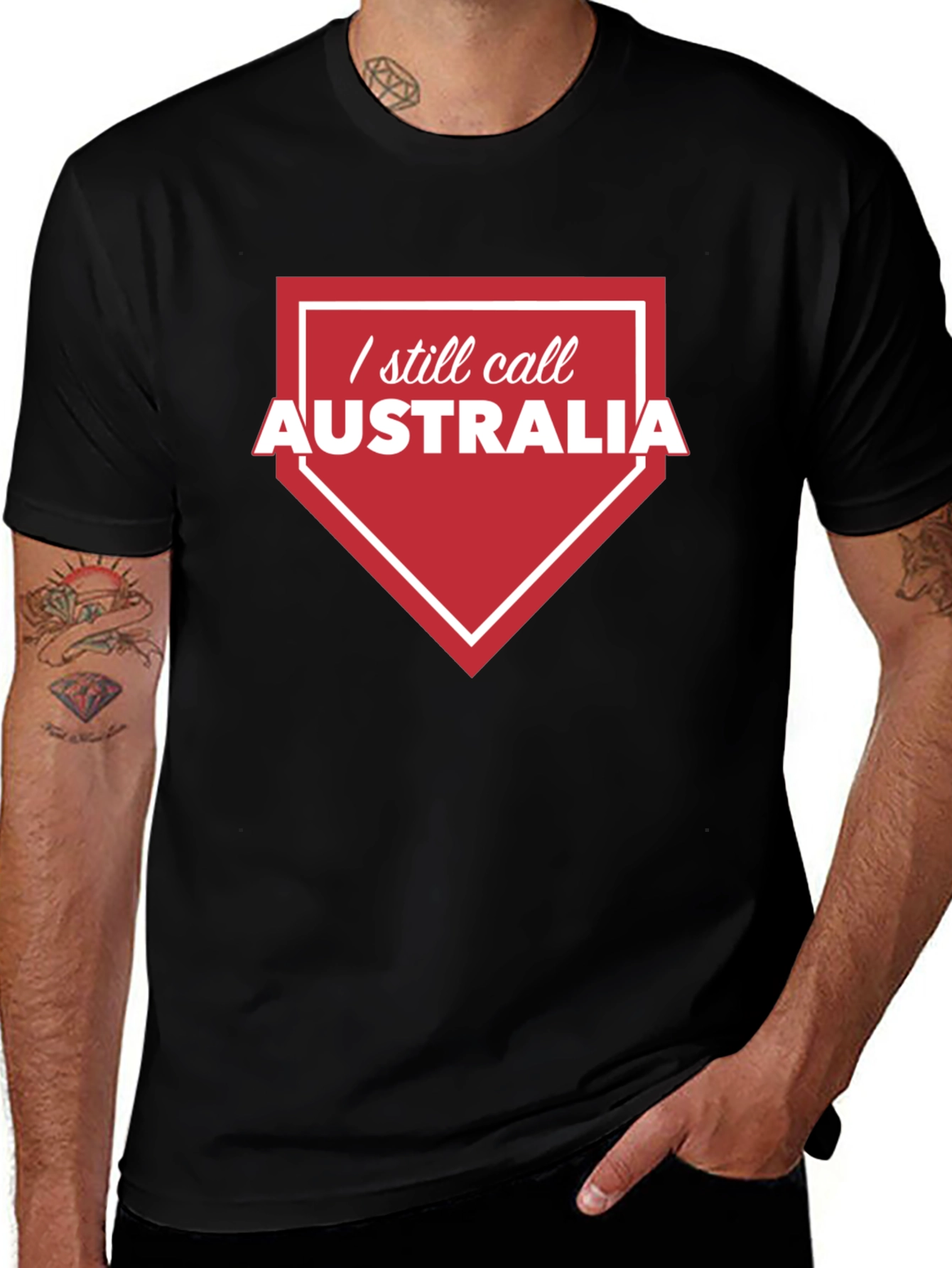 I Still Call Australia Baseball Tee