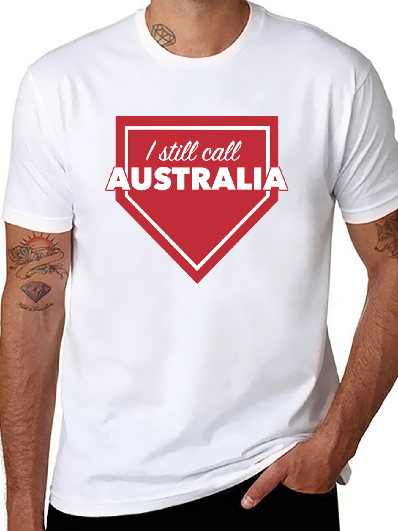 I Still Call Australia Baseball Tee