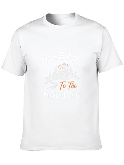 Take Me To The Mountain Black T-Shirt
