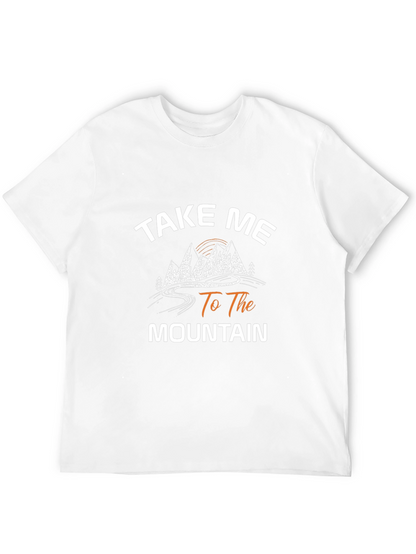 Take Me To The Mountain Black T-Shirt