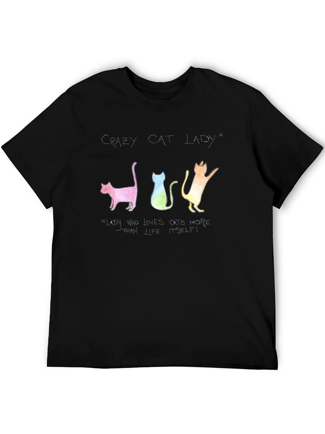 Crazy Cat Lady Graphic Tee