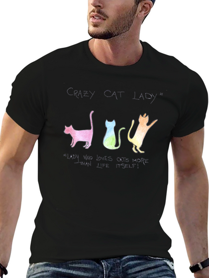 Crazy Cat Lady Graphic Tee