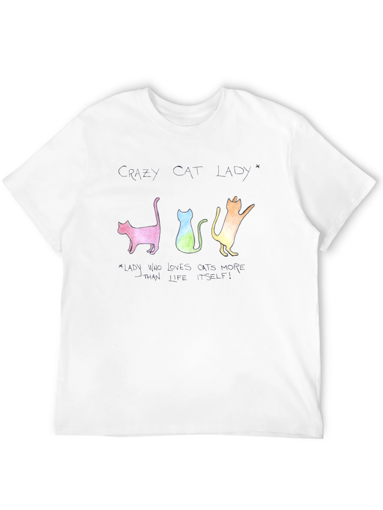 Crazy Cat Lady Graphic Tee