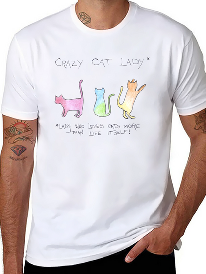 Crazy Cat Lady Graphic Tee