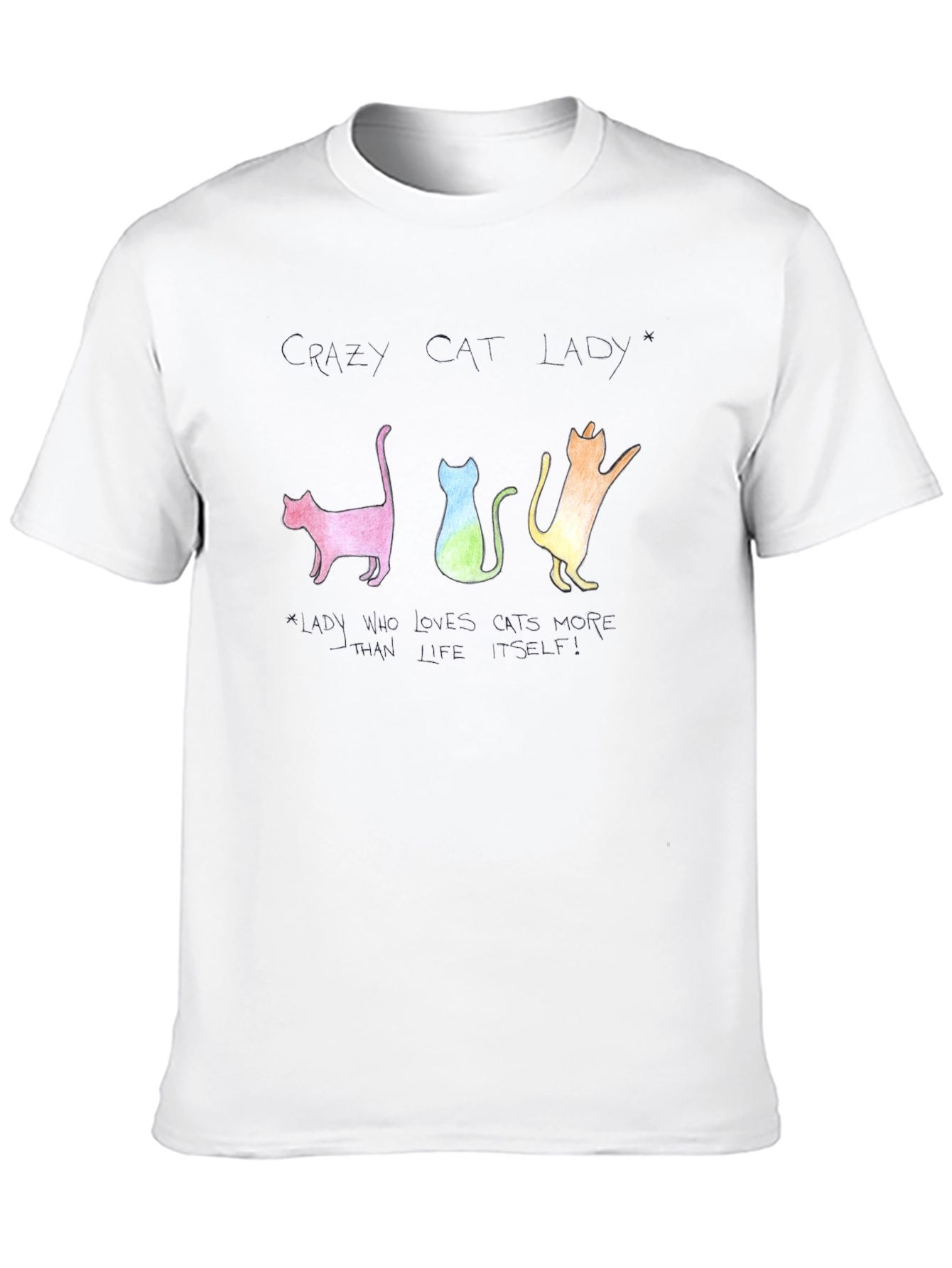 Crazy Cat Lady Graphic Tee