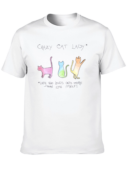 Crazy Cat Lady Graphic Tee