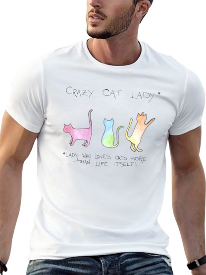 Crazy Cat Lady Graphic Tee