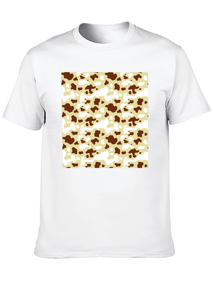Cow Pattern T-Shirt - Black