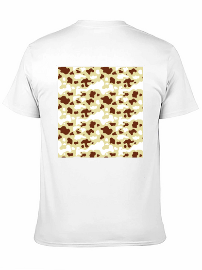 Cow Pattern T-Shirt - Black