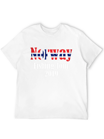 Norway Fishing Tour 2019 Black T-Shirt