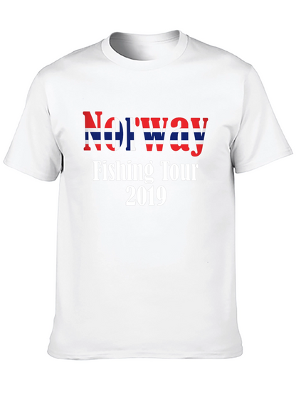 Norway Fishing Tour 2019 Black T-Shirt