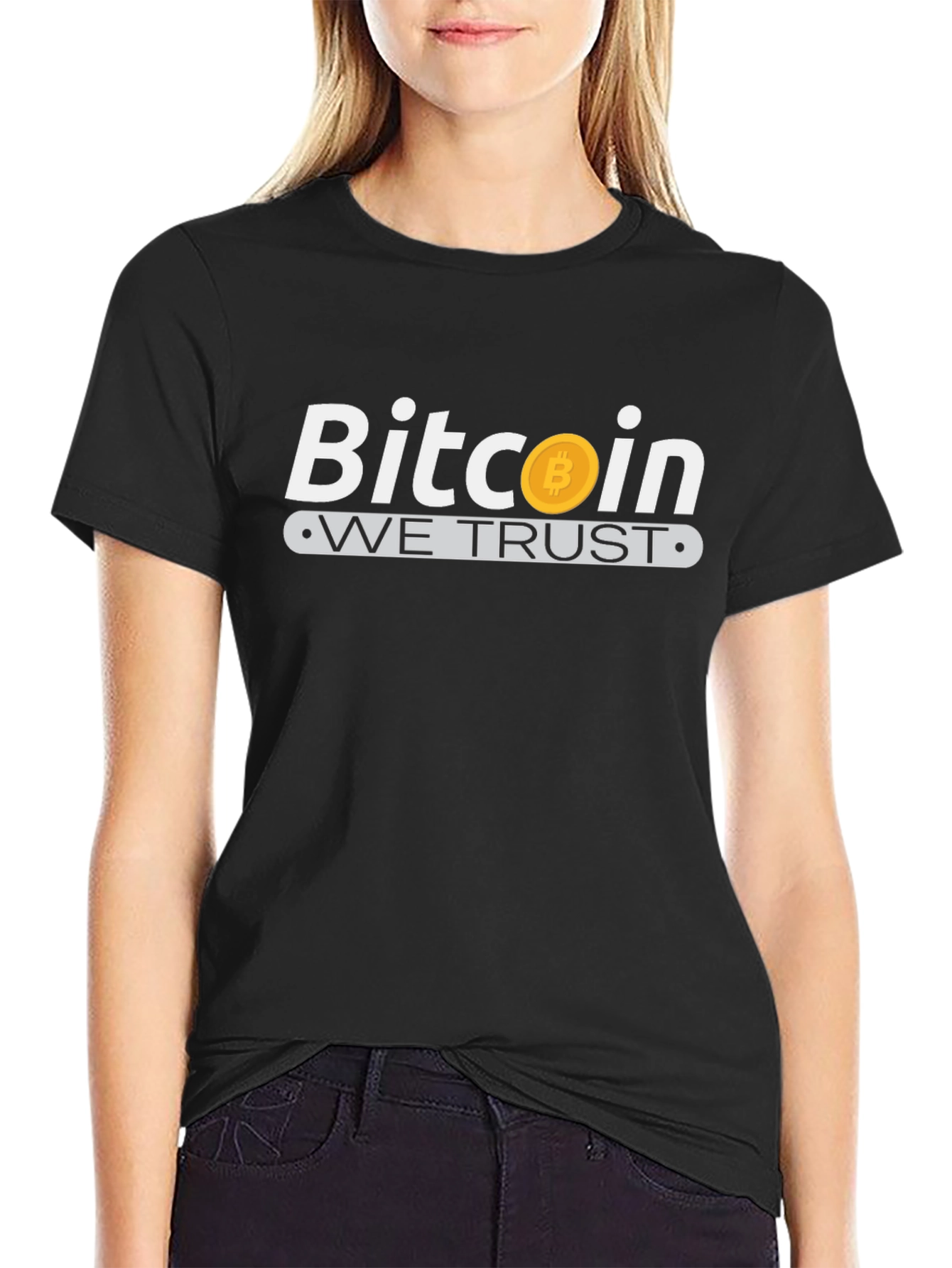 Bitcoin We Trust Graphic Tee - Crypto Currency T-Shirt
