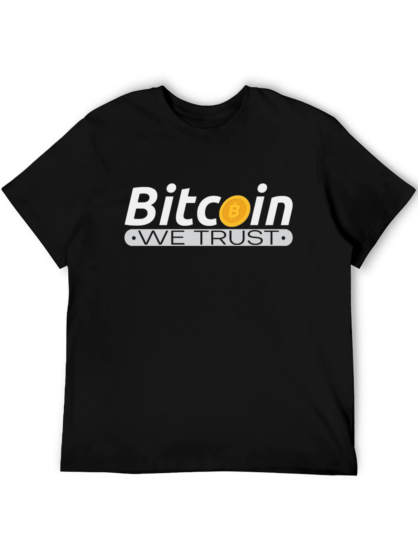Bitcoin We Trust Graphic Tee - Crypto Currency T-Shirt