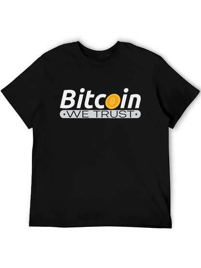Bitcoin We Trust Graphic Tee - Crypto Currency T-Shirt