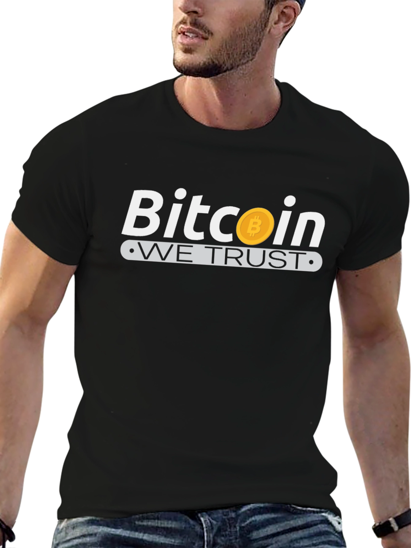 Bitcoin We Trust Graphic Tee - Crypto Currency T-Shirt