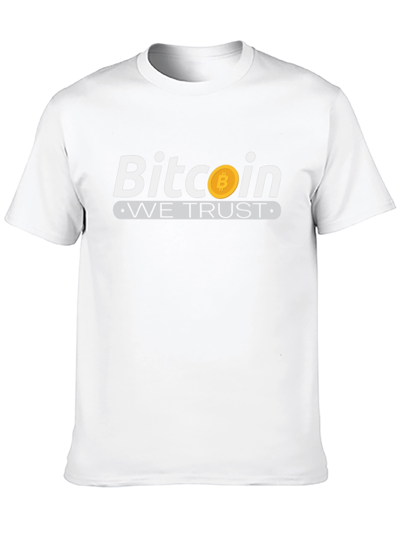 Bitcoin We Trust Graphic Tee - Crypto Currency T-Shirt