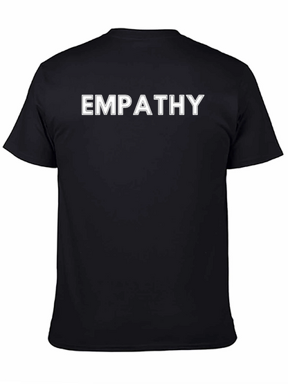 Empathy Black T-Shirt - Stylish & Comfortable