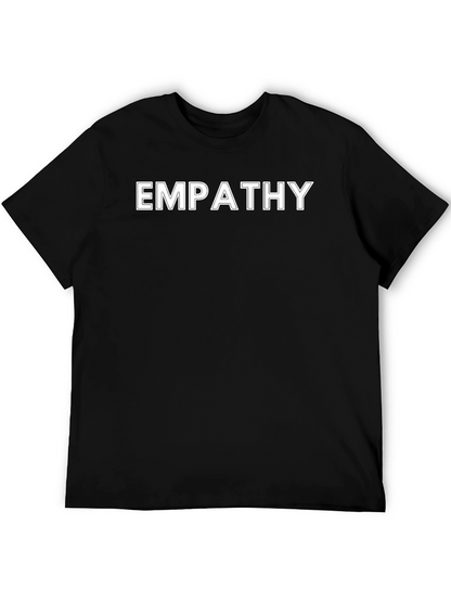 Empathy Black T-Shirt - Stylish & Comfortable
