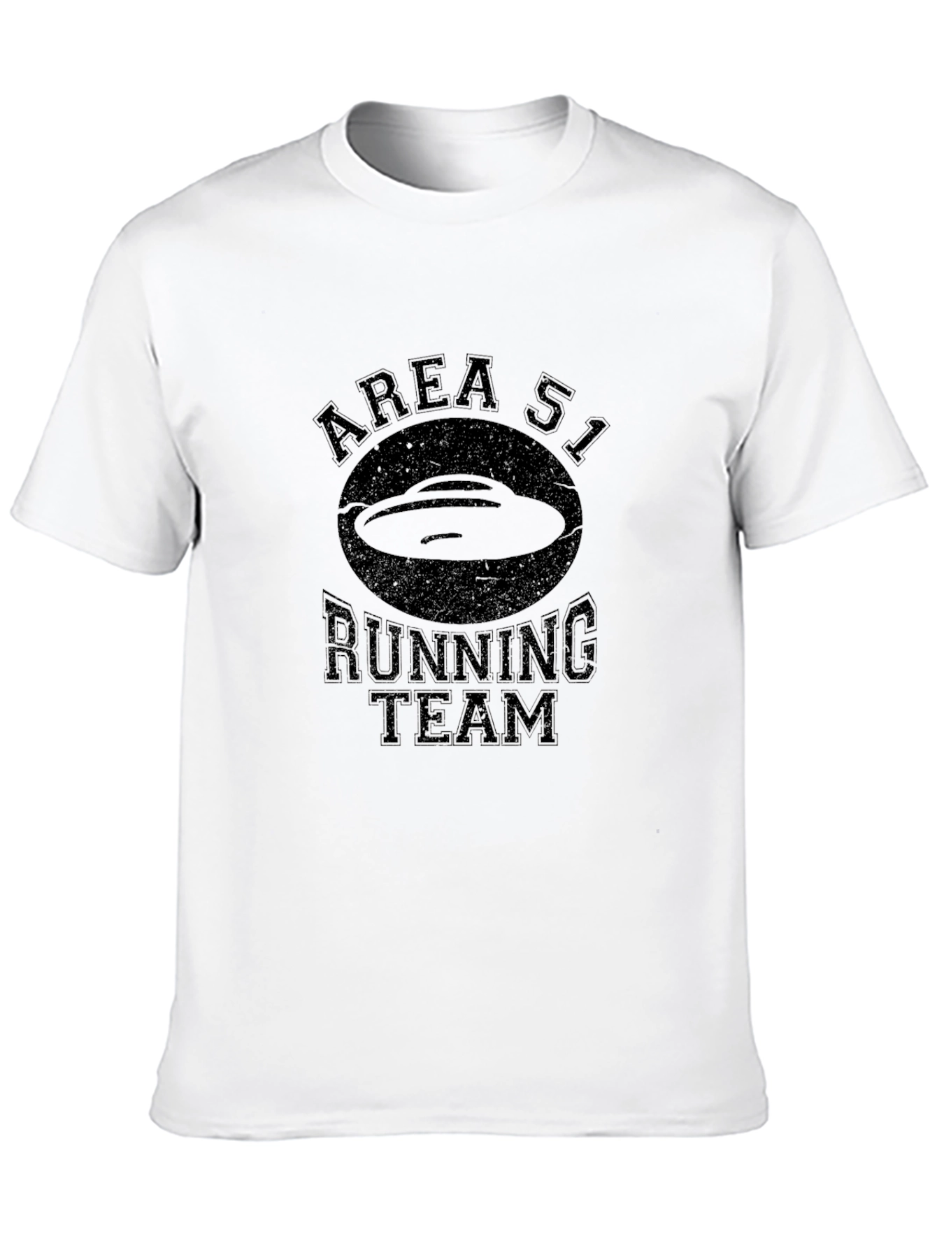 Area 51 Running Team Black Graphic T-Shirt