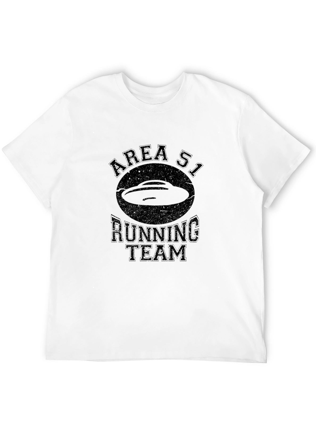 Area 51 Running Team Black Graphic T-Shirt
