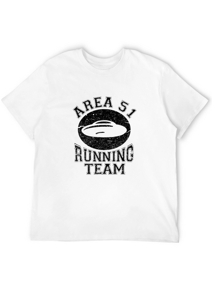 Area 51 Running Team Black Graphic T-Shirt