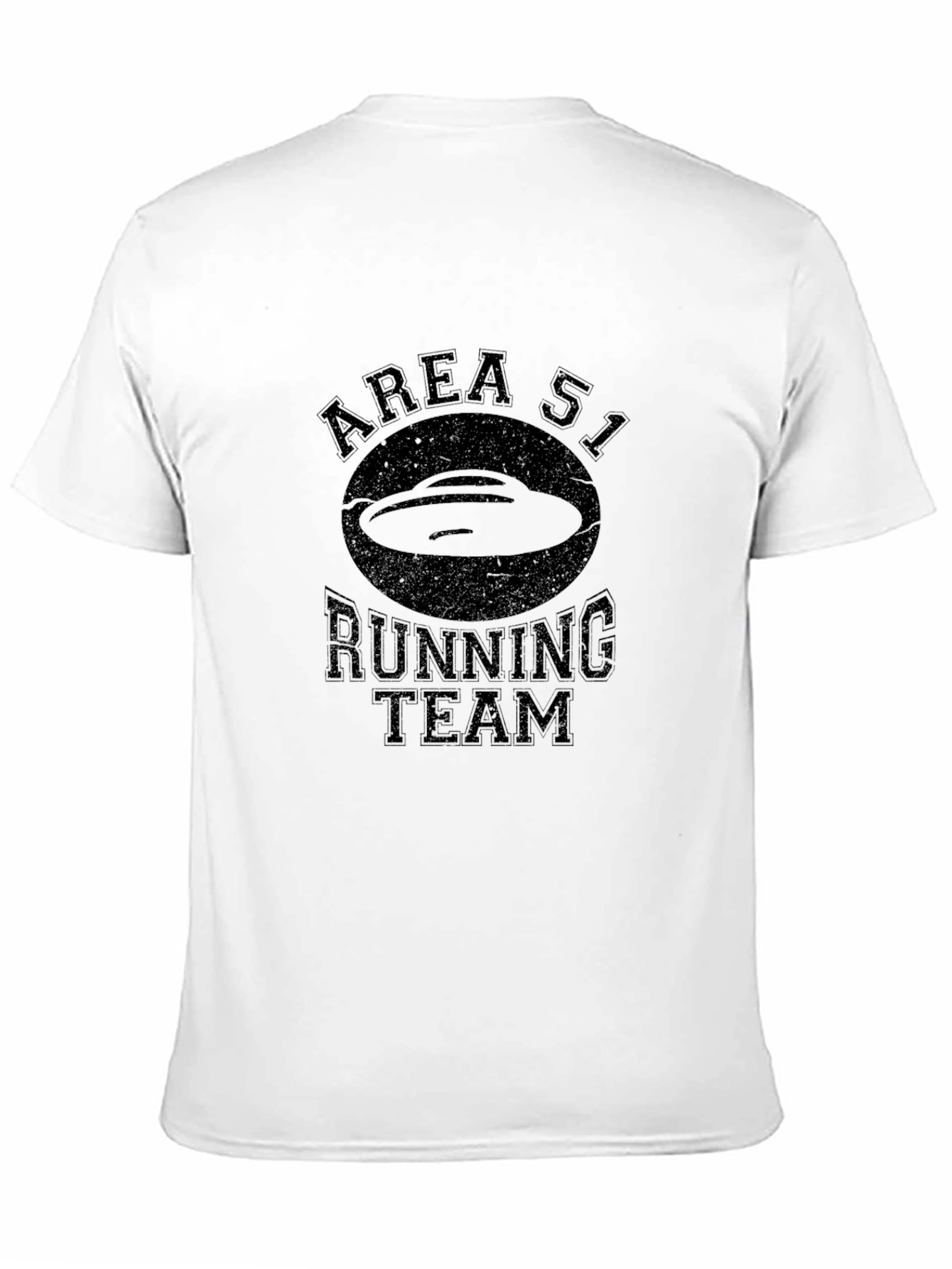 Area 51 Running Team Black Graphic T-Shirt