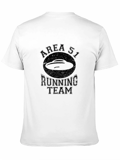 Area 51 Running Team Black Graphic T-Shirt