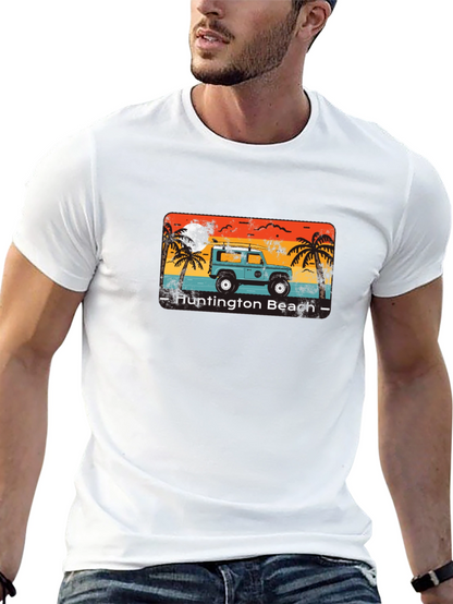 Huntington Beach Retro T-Shirt
