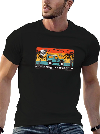 Huntington Beach Retro T-Shirt