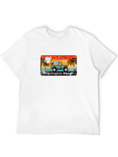Huntington Beach Retro T-Shirt