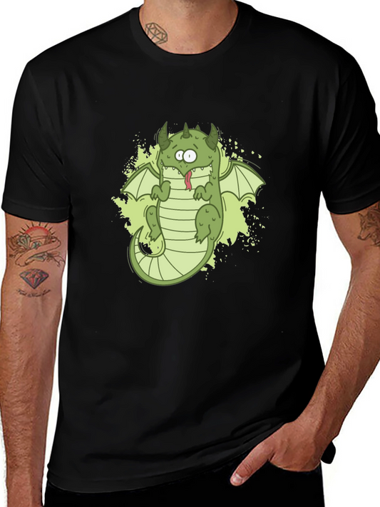 Cartoon Dragon Graphic Tee