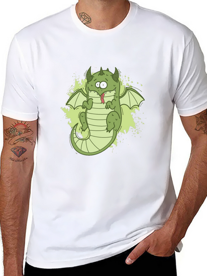 Cartoon Dragon Graphic Tee